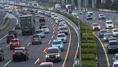 Arus balik mulai ramai. Foto: Antara.