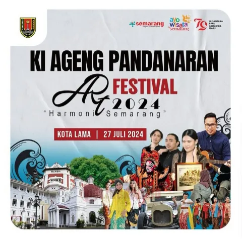 Ki Ageng Pandanaran Art Festival 2024'. Instagram Pemkot Semarang