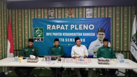 Rapat Pleno DPC PKB Kota Semarang. Foto dokumentasi