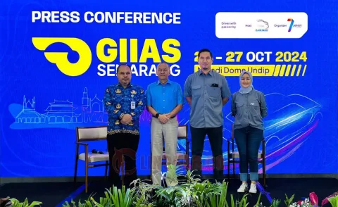 Press Conference GIIAS Semarang 2024. Kharenrisma/Lingkar.co