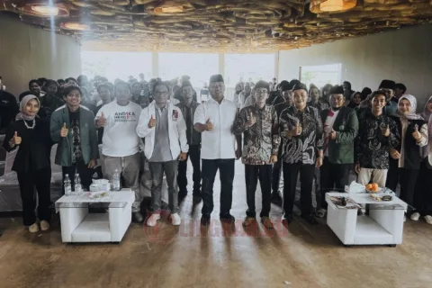 Permanu Jawa Tengah saat melaksanakan deklarasi dukungan kepada paslon Andika Perkasa dan Hendrar Prihadi (Andika-Hendi) di Pilgub Jateng. Foto: istimewa
