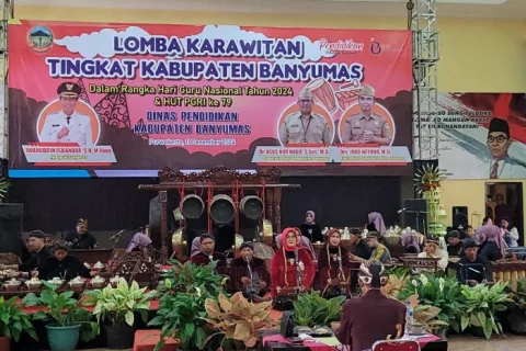 Gandeng PGRI, Dinas Pendidikan Banyumas Dorong Guru Lestarikan Kesenian Karawitan Guru
