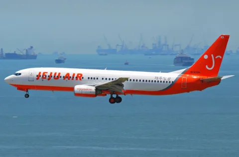 Pesawat Jeju Air Gagal Mendarat. Foto: Istimewa/Lingkar.co