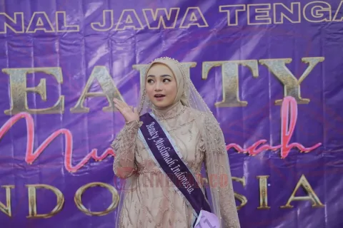 Mahasiswa UIN Walisongo Semarang, Nurul Aini kontestan Grand Final Beauty Muslimah Indonesia 2025. Foto: dokumentasi