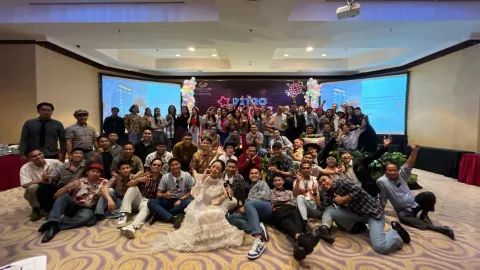 Perayaan ulang tahunnya yang ke-27 Grand Candi Hotel Semarang.