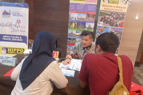 Launching Malaysia Tourism Showcase (MATAS) di Merapi Ballroom Novotel Semarang, Semarang Tengah, Kota Semarang, Jawa Tengah, Kamis (8/5/2025). Foto: Rifqi/Lingkar.co