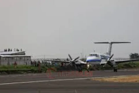 Bandara Ngloram di Cepu, Blora, Jawa Tengah. Foto: dokumentasi