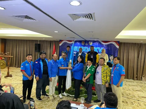 Pelantikan Yohana Citra menjadi Ketua DPD KNPI Kota Semarang. Foto: Istimewa