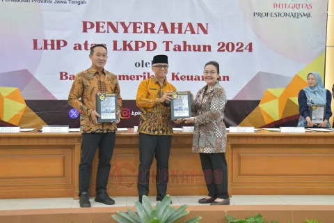 Pemkot Semarang raih opini Wajar Tanpa Pengecualian (WTP) atas Laporan Keuangan Pemerintah Daerah (LKPD) Tahun 2024. (dok Pemkot Semarang)
