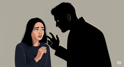 Ilustrasi kekerasan seksual. (dok Gemini)