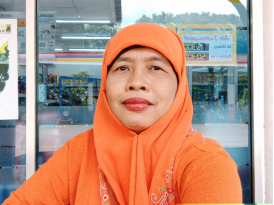 DARIS SALAMAH SPd, SMP 1 Bae Kudus (DOK PRIBADI FOR LINGKAR.CO)