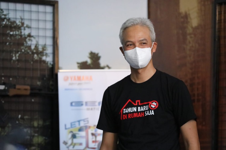 Gubernur Jawa Tengah Ganjar Pranowo. (DOK. LINGKAR.CO)