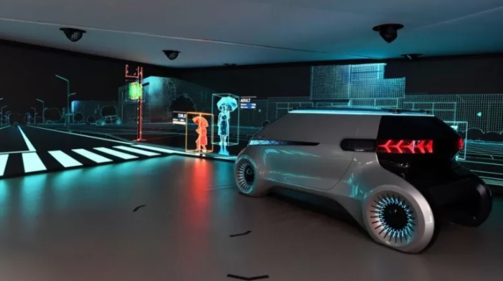 PROTOTYPE: Kendaraan canggih dari Hyundai yang berteknologi otomatisasi self-driving penuh “level 4”. (ANTARA/LINGKAR.CO)