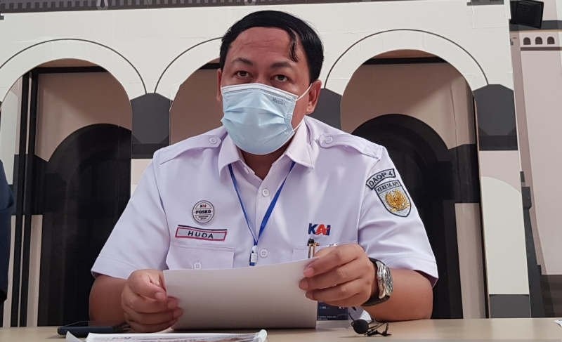 Kepala PT KAI Daop IV Semarang Mohamad Nurul Huda Dwi Santoso (ANTARA/LINGKAR.CO)