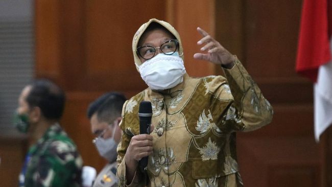 Menteri Sosial Tri Rismaharini. (ANTARA /LINGKAR.CO)