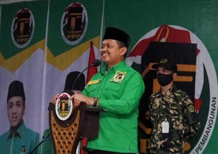 Ketua DPP PPP Dony Ahmad Munir mengapresiasi susunan kepengurusan PBNU pimpinan Gus Yahya. Dok. Pribadi/Lingkar.co
