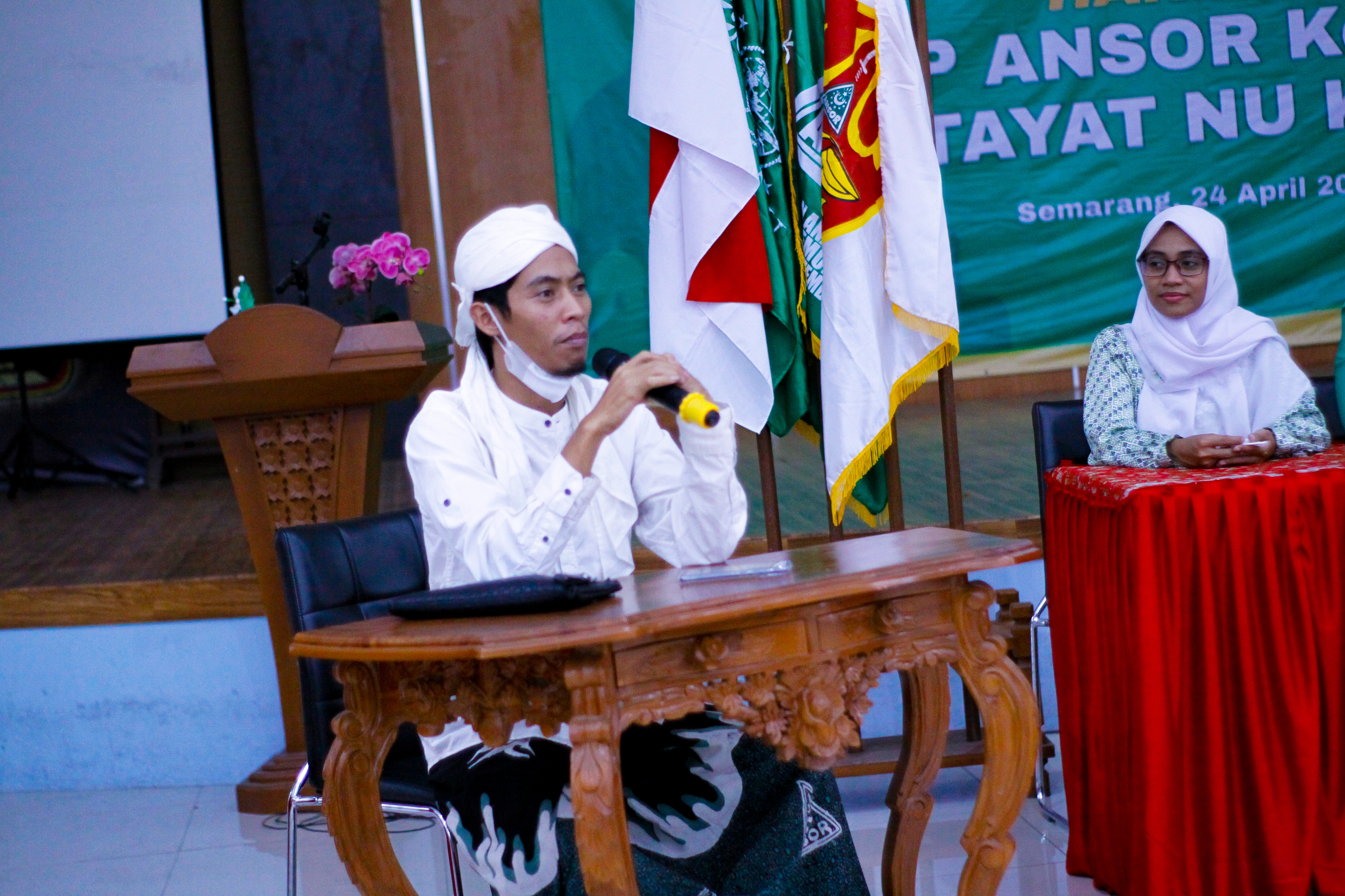 Peringati Harlah GP Ansor dan Fatayat NU dengan Ngaji Sejarah. Zudi Setiawan/Lingkar.co