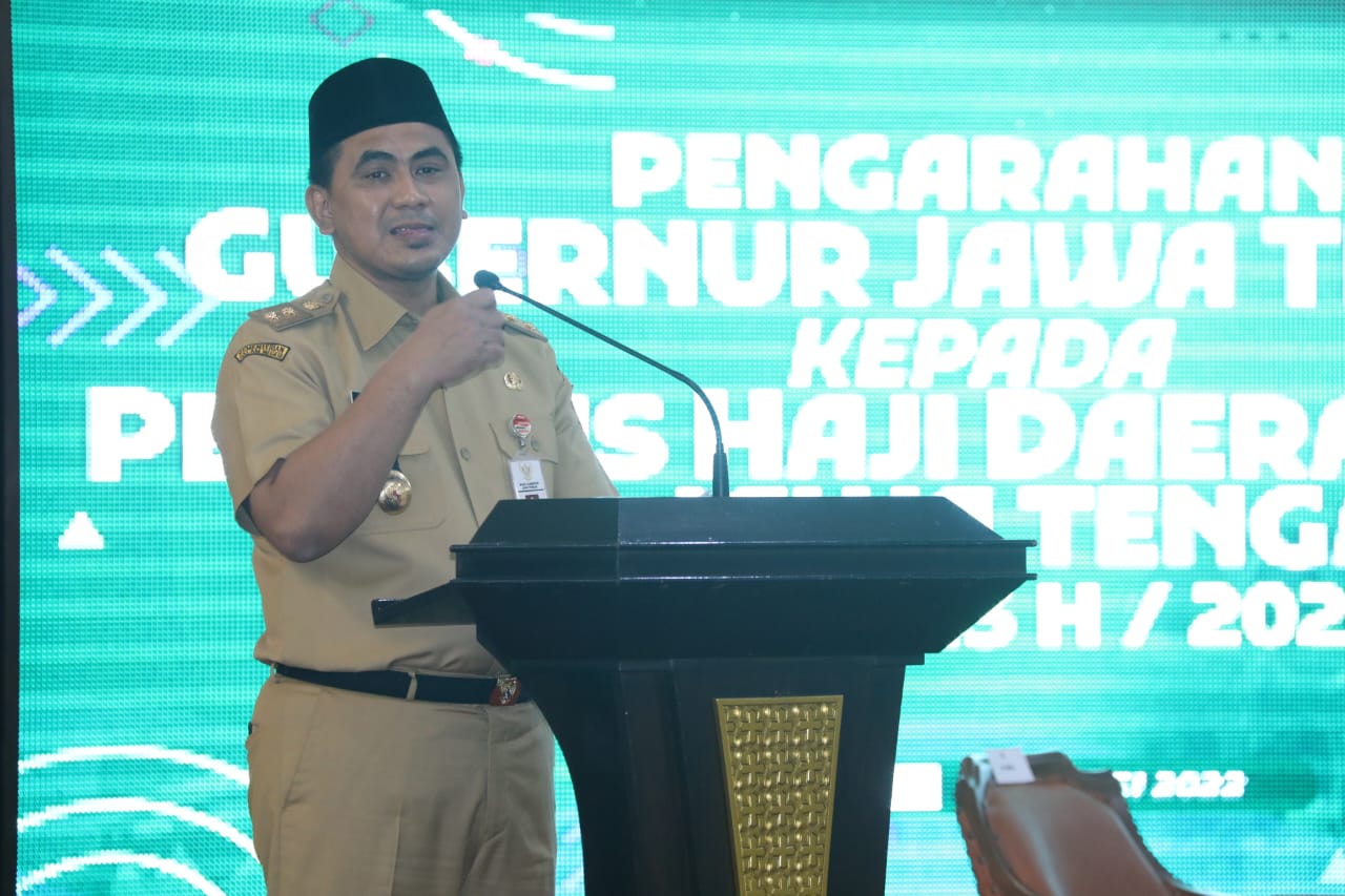 Gus Yasin saat memberikan pengarahan kepada PHD di Gedung Grandika Semarang, Senin (30/5/2022) / LINGKAR.CO