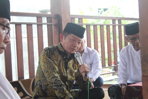 Ketua Umum Partai Persatuan Pembangunan (PPP) Suharso Monoarfa /LINGKAR.CO/MUHAMMAD NURSEHA