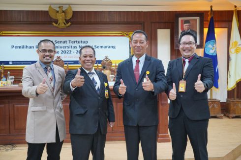 Calon Rektor terpilih periode 2022-2026 Universitas Negeri Semarang (UNNES) Prof Dr. S Martono/LINGKAR.CO
