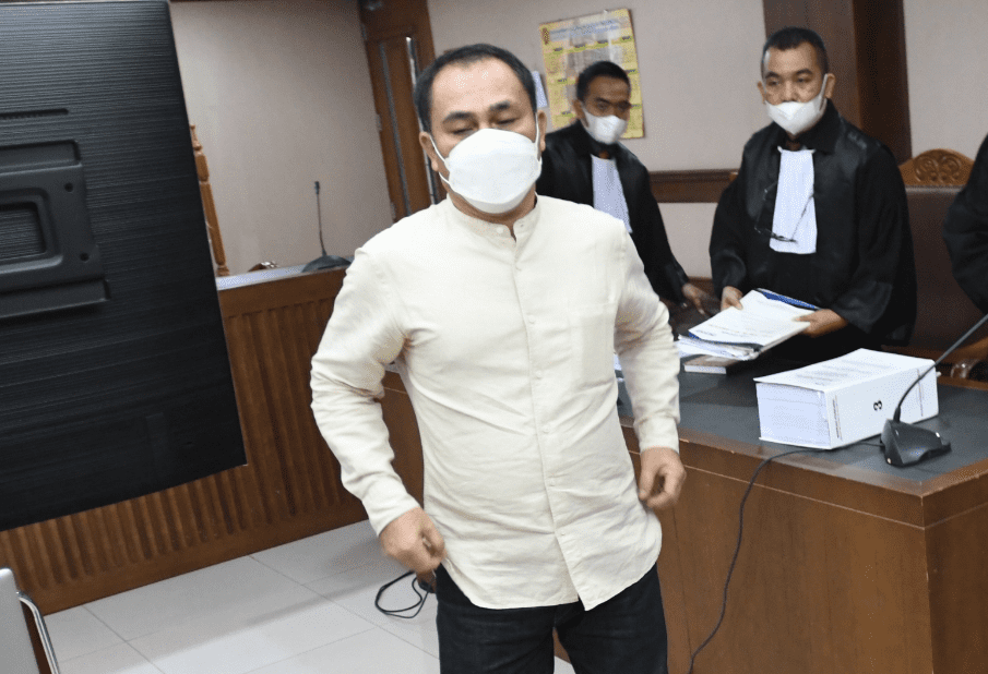 Muara dituntut 2,5 tahun / LINGKAR.CO/ISTIMEWA