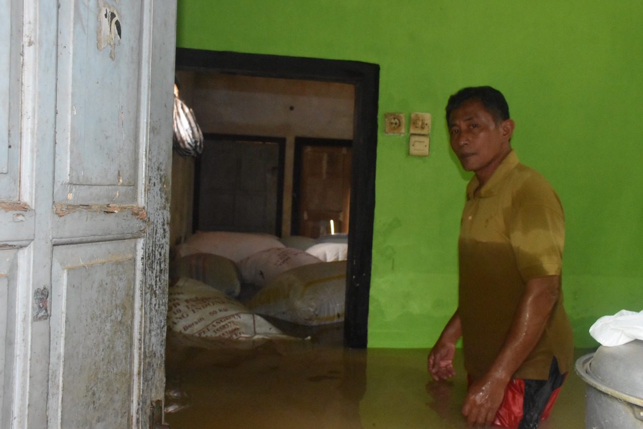 Bencana banjir yang melanda beberapa wilayah di Kabupaten Purworejo pada Rabu pagi (1/62022) / AHMAD ROHADI/LINGKAR.CO
