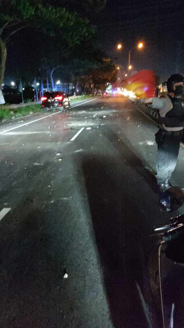 Tangkapan layar video situasi yang memanas antara suporter PSIS Semarang dan Persis Solo/LINGKAR.CO