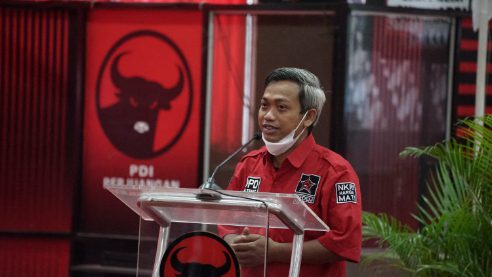 Ketua Dewan Pimpinan Daerah Repdem (Relawan Pejuan Demokrasi), Fadhil Kirom /LINGKAR.CO/Muhammad Nurseha