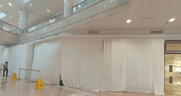 Salah satu keda di Plaza Senayan Kebakaran, Rabu (27/7/2022)/LINGKAR.CO