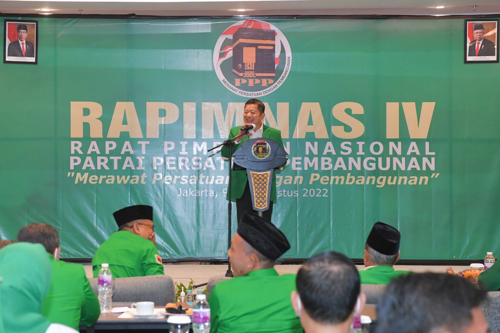 Ketua Umum DPP PPP Suharso Monoarfa/LINGKAR.CO/MUHAMMAD IDRIS