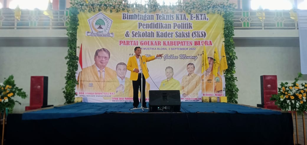 ketua DPD Partai Golkar Blora Siswanto/LINGKAR.CO/LILIK YULIANTORO