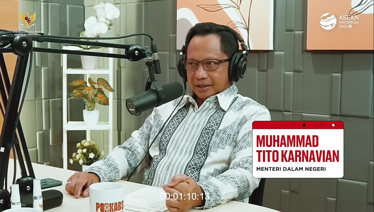 Mendagri Tito Karnavian. Foto: Tangkap layar Youtube