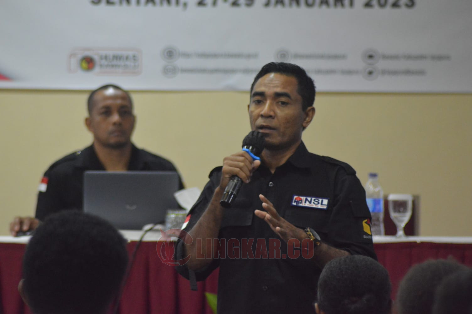 Nasarudin Sili Luli (Komisioner Bawaslu Kabupaten Jayapura)