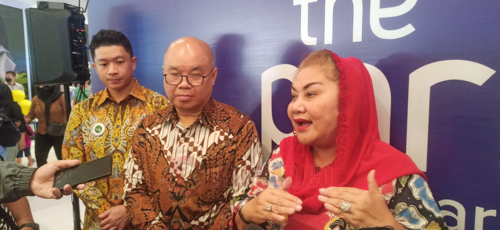 Wali Kota Semarang, Hevearita Gunaryanti Rahayu (kanan), Alphonzus Widjaja CEO Retail & Hospitality, PT. NWP Property (tengah), Denny Husodo Direktur PT Nirwana Wastu Jaya Pratama (kiri) / Foto: Alan Henry