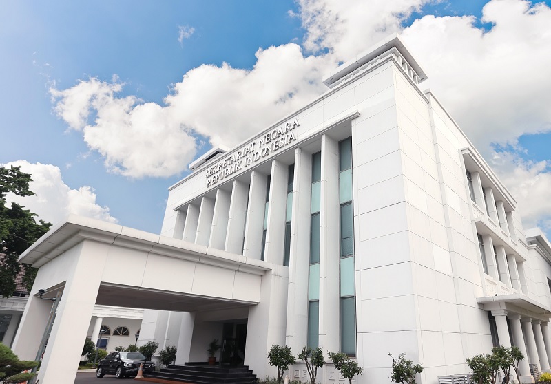 Gedung Kementerian Sekretariat Negara. Foto: Dok. Kemesetneg