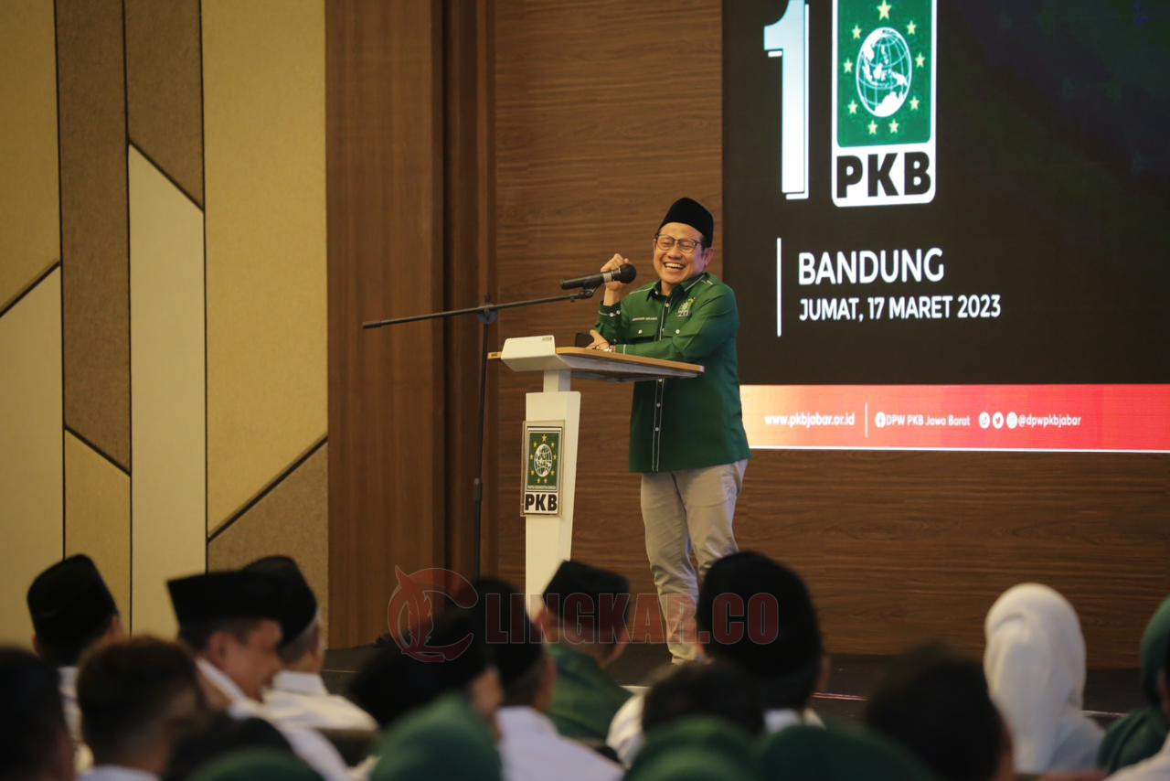 Ketum PKB, Muhaimin Iskandar (Cak Imin), menolak APBN jadi jaminan utang proyek Kereta Cepat Jakarta-Bandung (KCJB). FOTO: Istimewa