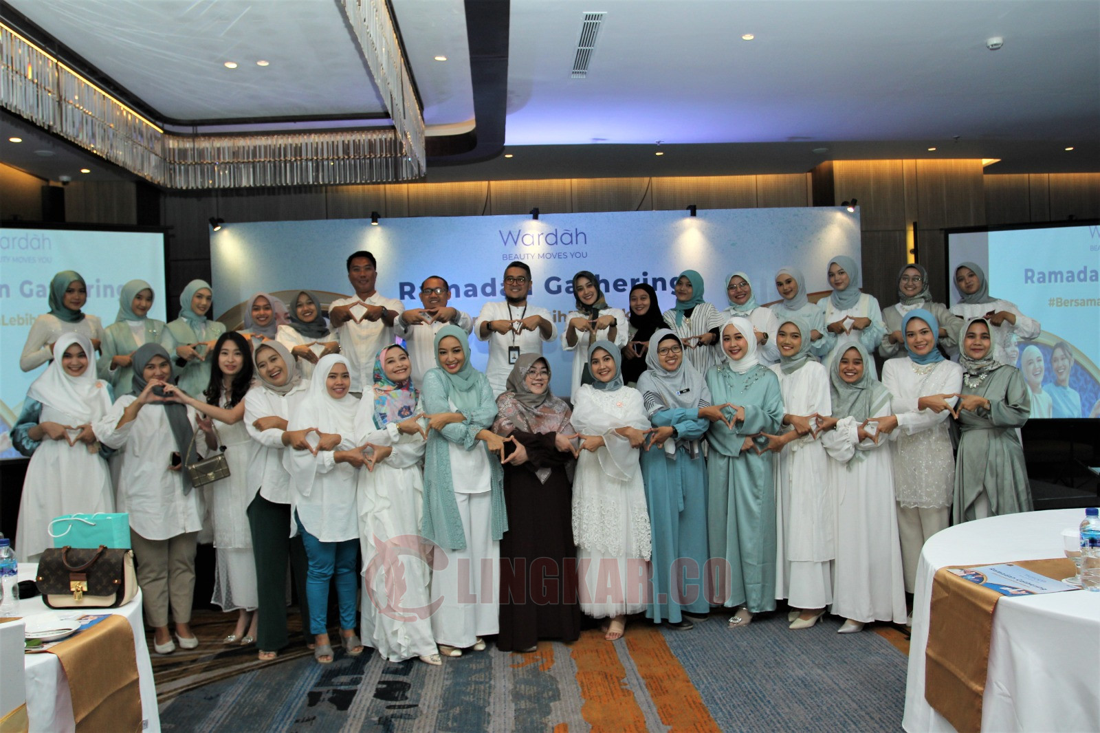 Wardah Ramadan Gathering di Hotel Aruss Kota Semarang, Rabu (12/4/2023)/Foto: Muhammad Nurseha