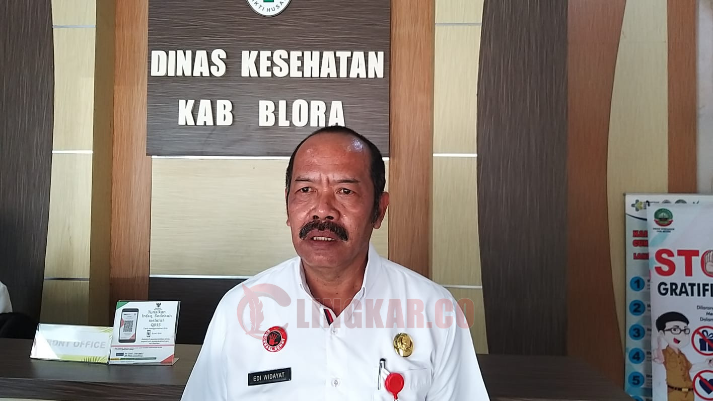 Kepala Dinas Kesehatan Kabupaten Blora, Edy Widayat/Foto: Lilik Yuliantoro