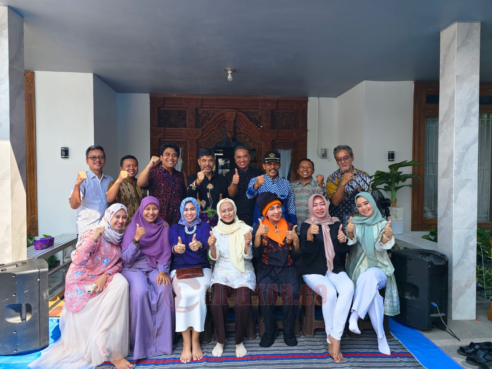 alumni Kagama cabang Blora, lakukan foto bersama (istimewa)