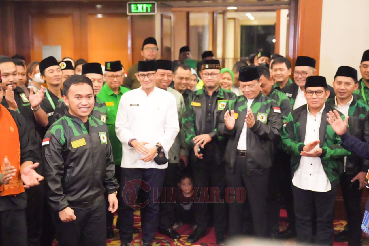 Kedatangan Sandiaga