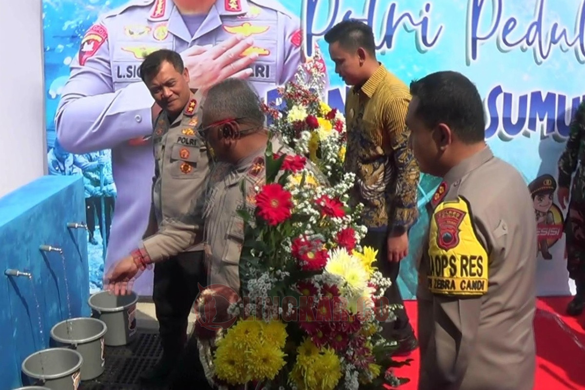 Sumur bor dari Polda Jateng