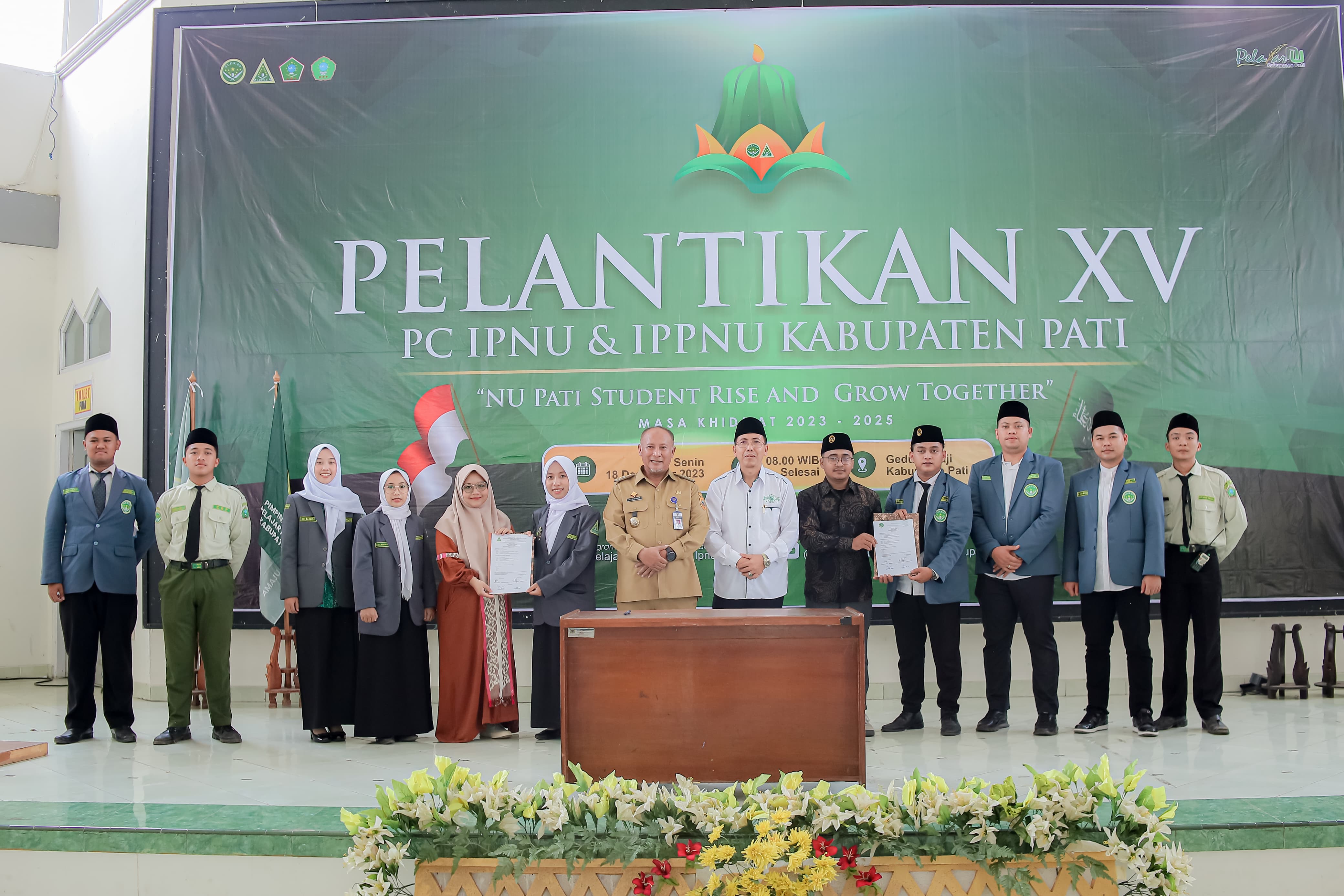 Pelantikan PC IPNU dan IPPNU Kabupaten Pati/Lingkar.co