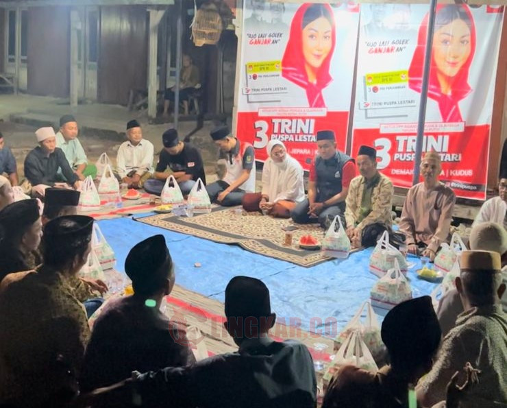 Trini Puspa Dirikan Posko Pemenangan/Foto: Lingkar.co