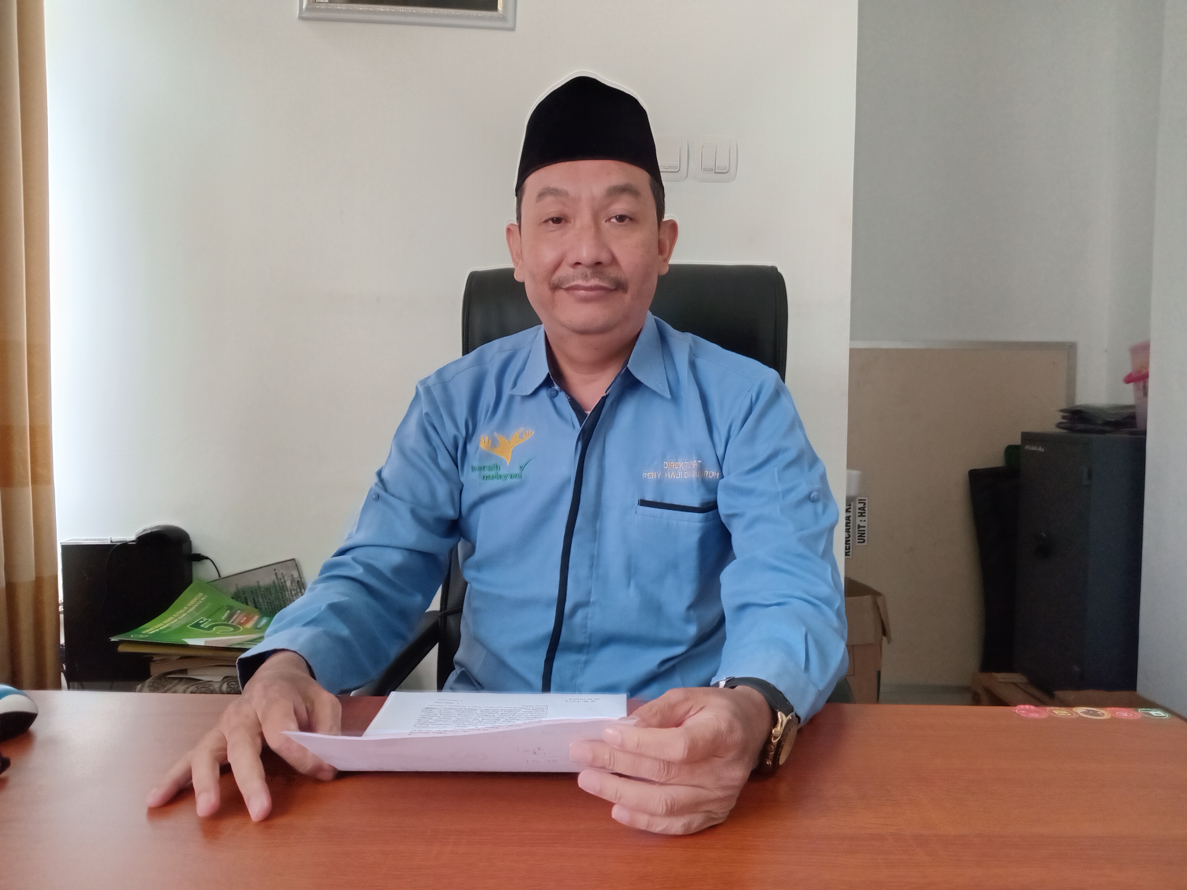 Kasi Penyelenggara Haji dan Umrah Kemenag Pati Abdul Hamid. Foto: Miftahus Salam/Lingkar.co
