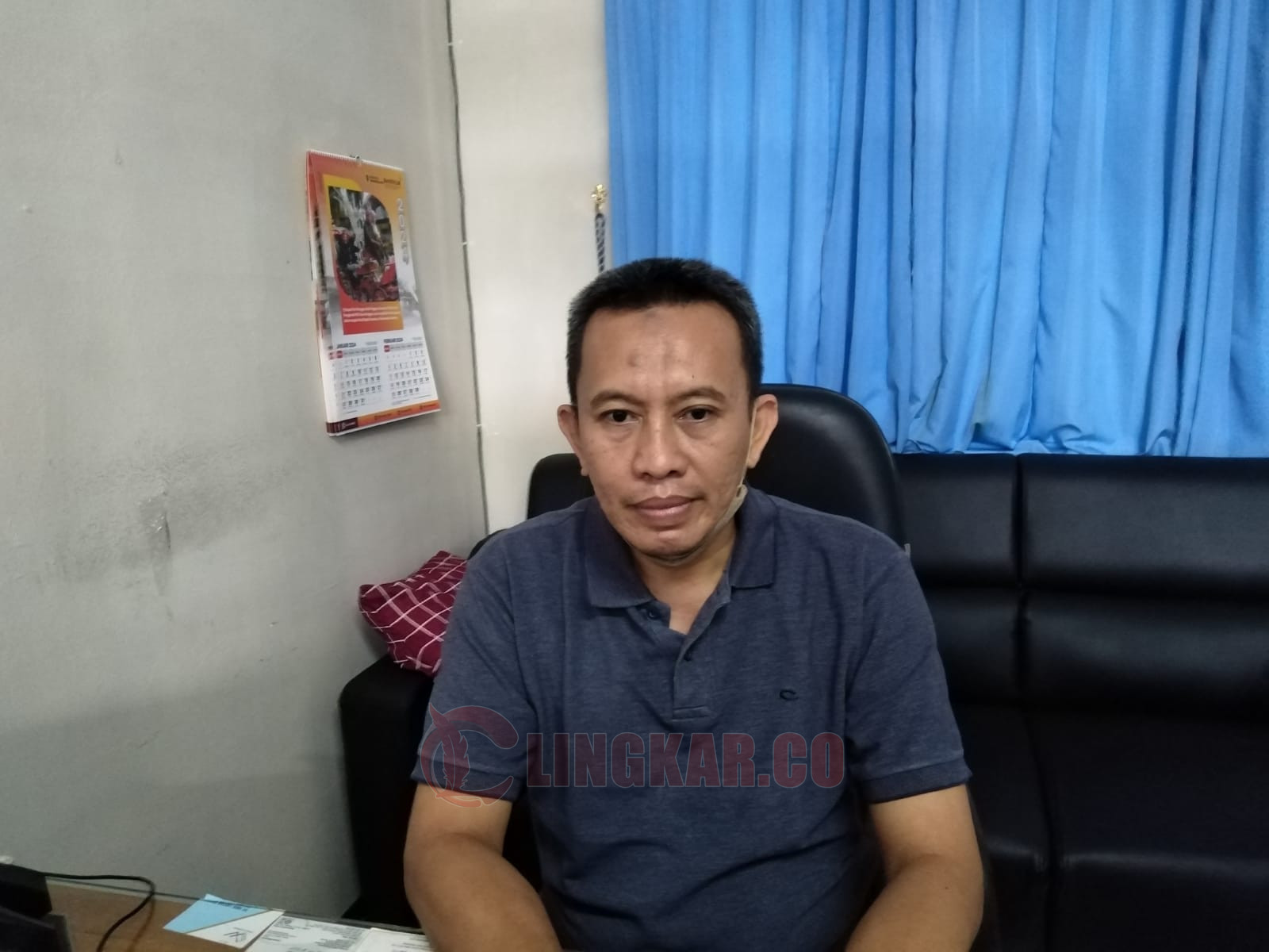 Kepala Bidang Pengelolaan dan Pembinaan TPI DKP Pati, Soleh. Foto: Miftahus Salam/Lingkar.co