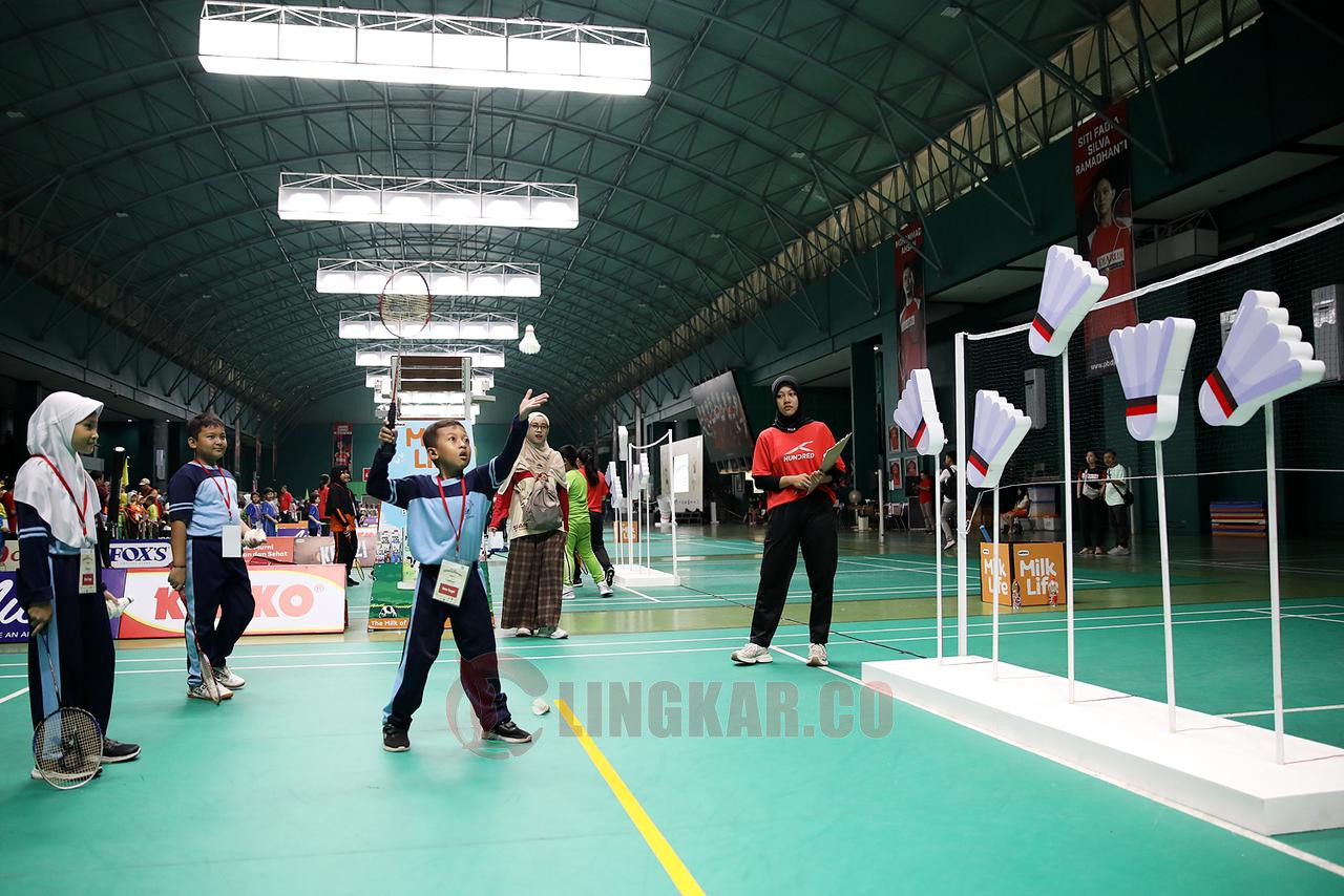 Keseruan Festival SenengMinton 2024. Foto: Dokumentasi.