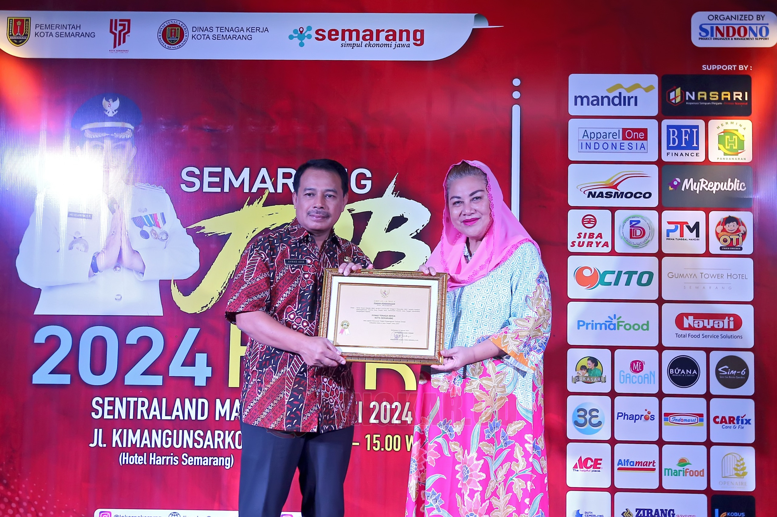 Tingkat pengangguran terbuka di Kota Semarang terus mengalami penurunan. Foto: Humas Pemkot Semarang.