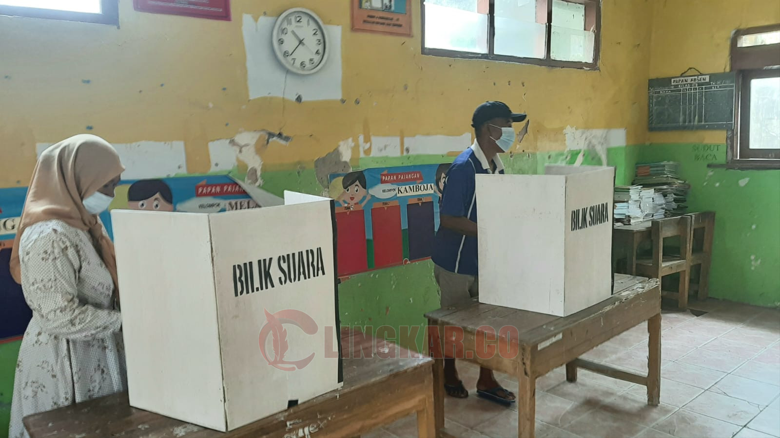 Pilkades di Rembang beberapa waktu lalu. Foto: Humas for Lingkar.co