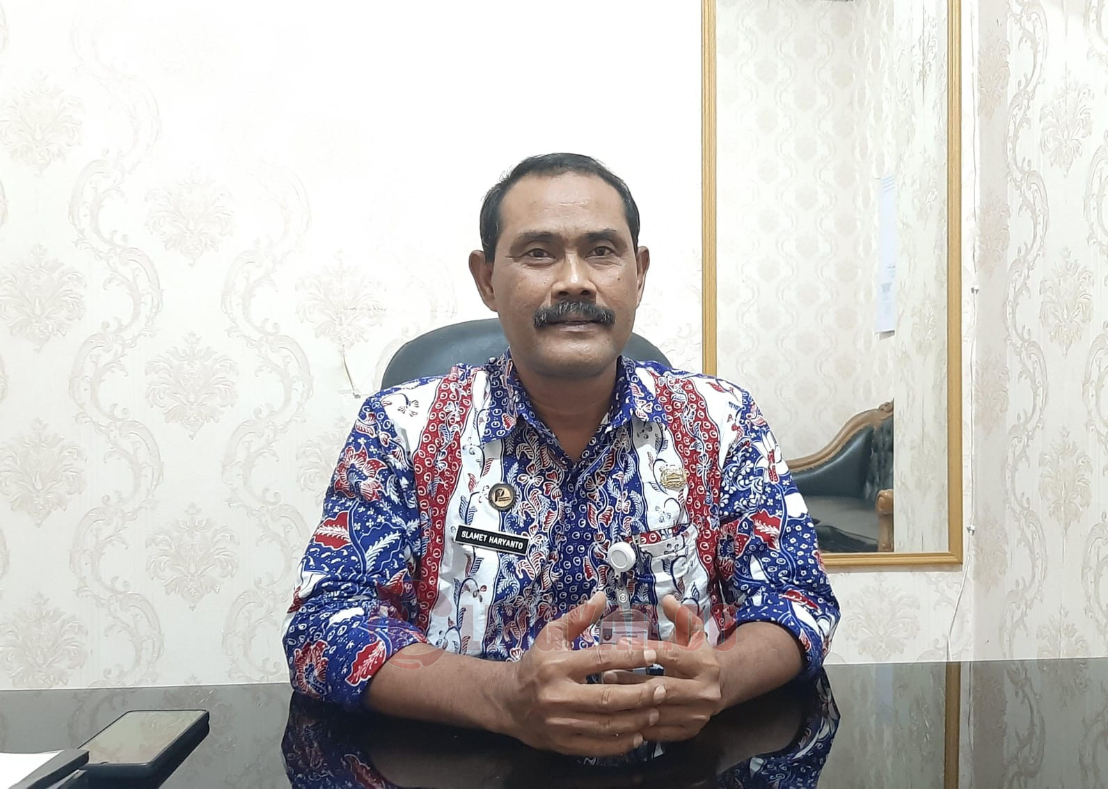 Kepala Dinpermades Kabupaten Rembang Slamet Haryanto. Foto: Humas for Lingkar.co