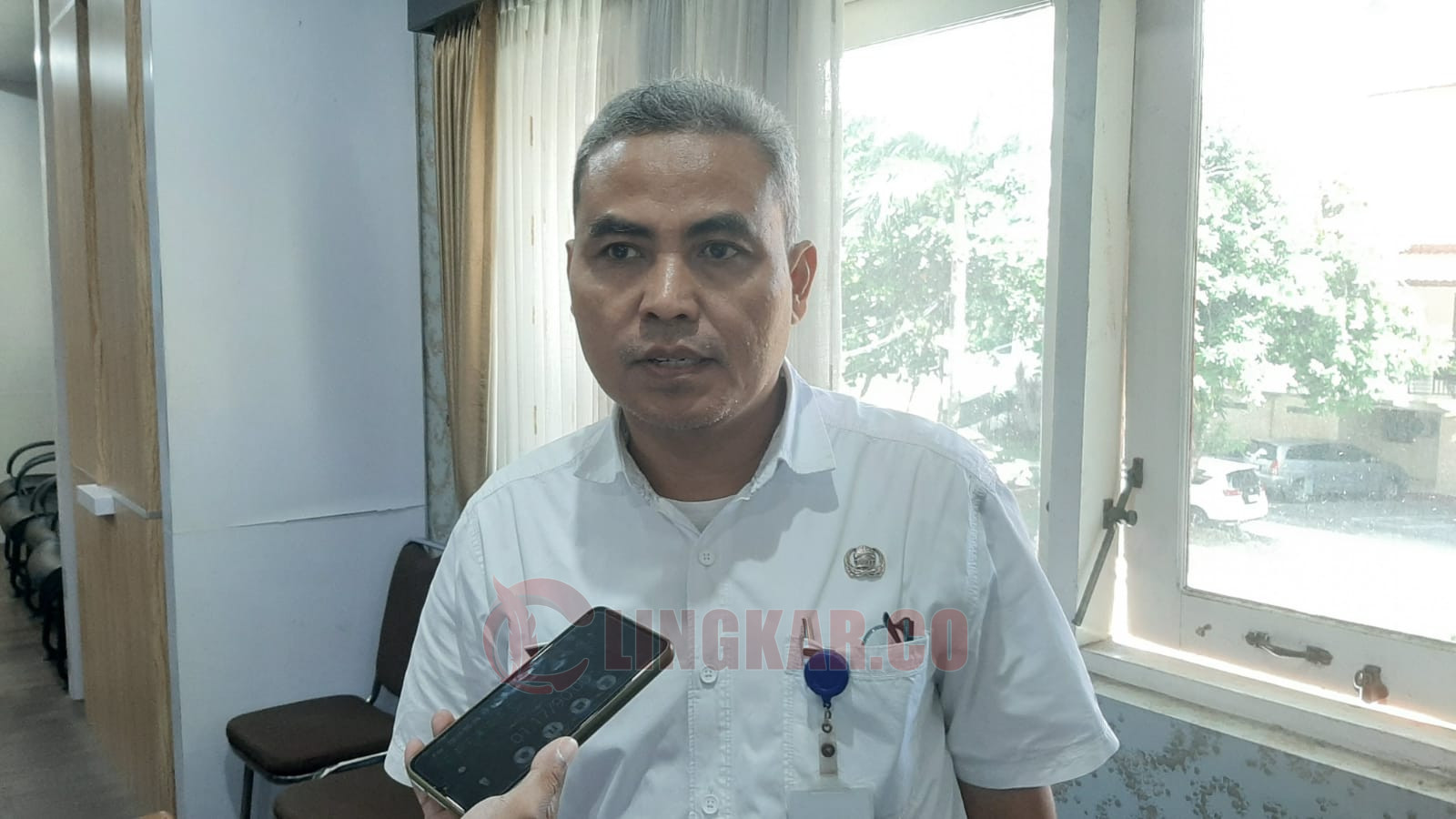 Kepala Dintanpan Rembang Agus Iwan Haswanto. Foto: Humas for Lingkar.co